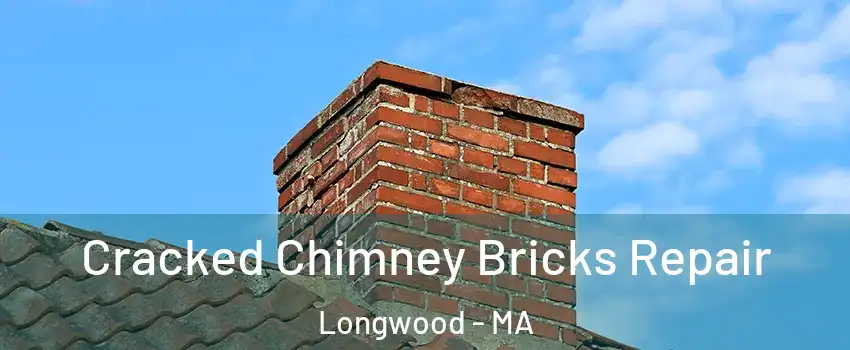 Cracked Chimney Bricks Repair Longwood - MA