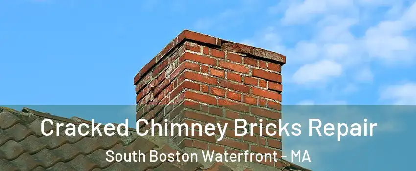 Cracked Chimney Bricks Repair South Boston Waterfront - MA