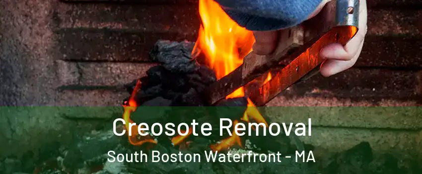 Creosote Removal South Boston Waterfront - MA