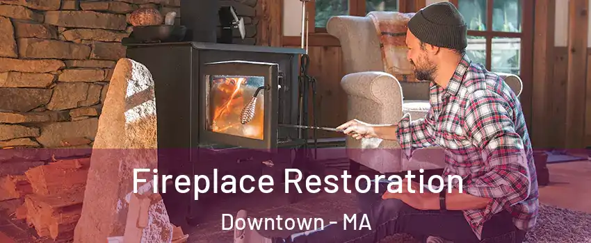 Fireplace Restoration Downtown - MA