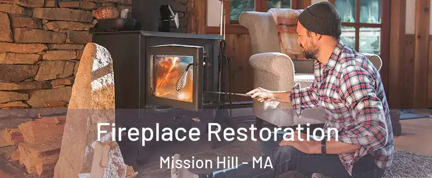 Fireplace Restoration Mission Hill - MA