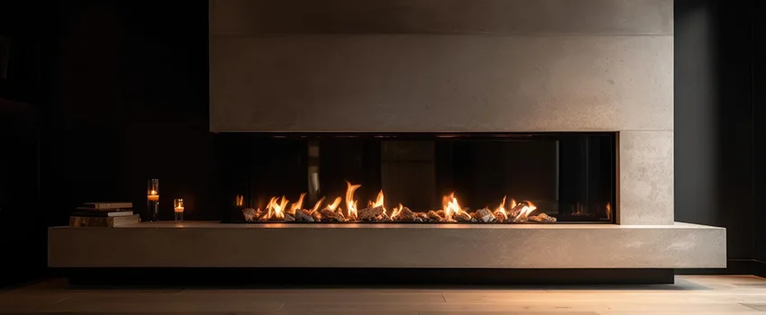 Gas Fireplace Ember Bed Design Services in Hyde Park, Massachusetts