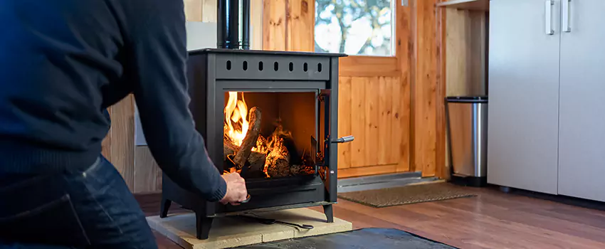 Open Hearth Wood Fireplace Installation in Hyde Park, MA