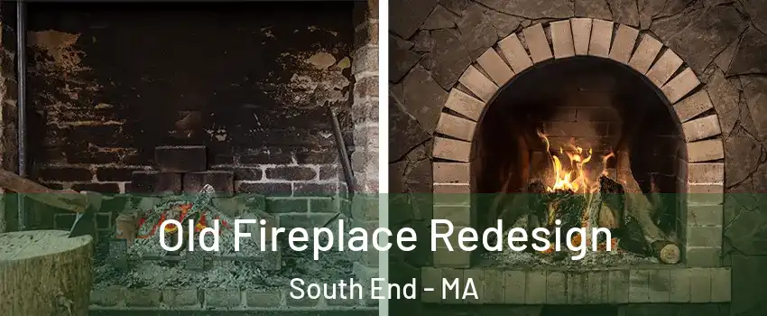 Old Fireplace Redesign South End - MA