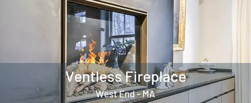 Ventless Fireplace West End - MA